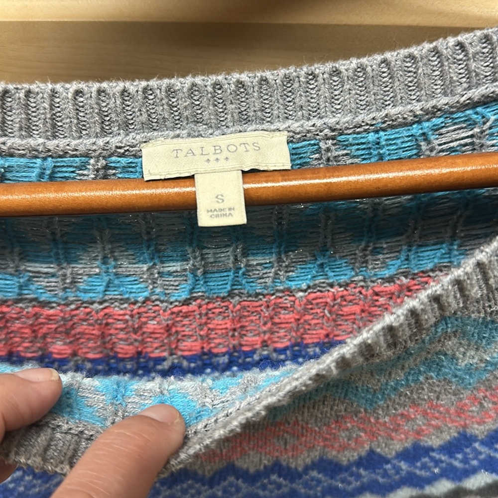 Multicolor Patterned Sweater - image 4